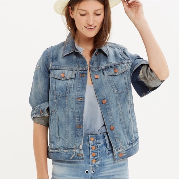 Madewell Jackets & Blazers - Madewell Jean Jacket in Ellery Wash